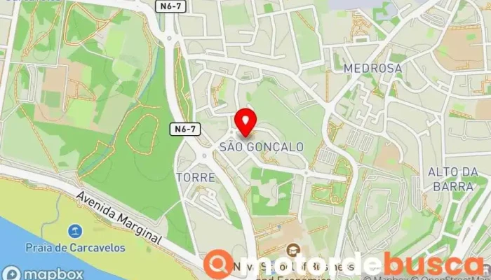 mapa de Botica De Ideias Unipessoal Lda Farmácia em Carcavelos