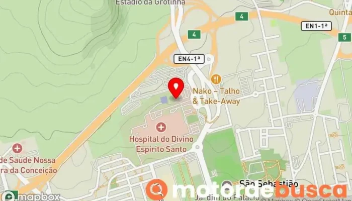 Campus Hdes -    Edificio Central Mapa - Ponta Delgada