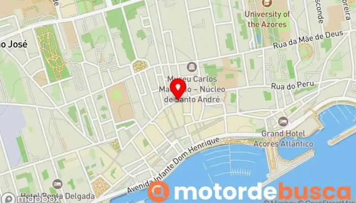 Drogaria Acoreana De Jose Dos Reis Filhos Lda Mapa - Ponta Delgada