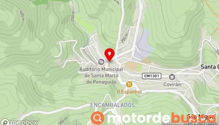 Drogaria Central -  Mapa - Santa Marta De Penaguião