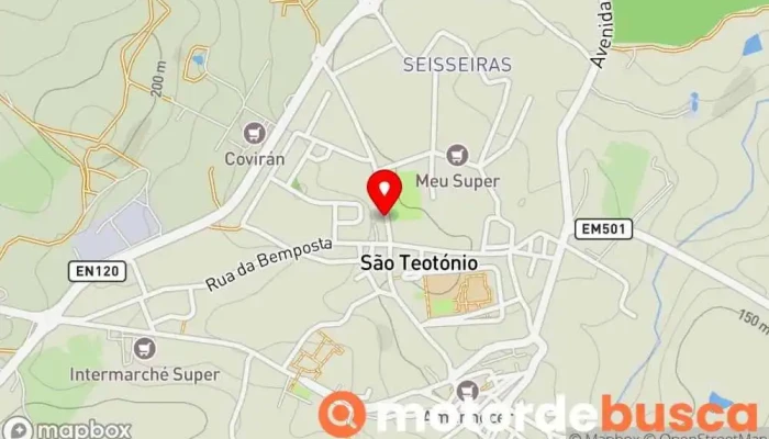 Drogaria Marco Duarte -  Mapa - S.teotónio