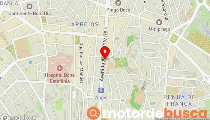 Farmacia Atena Mapa - Lisboa