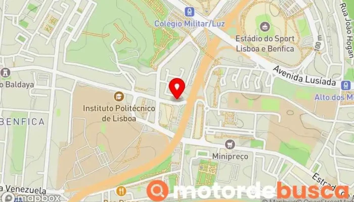 mapa de Farmácia Benfiluz Farmácia em Lisboa