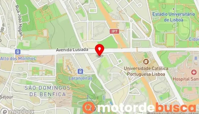 Farmacia Bruxellas Mapa - Lisboa