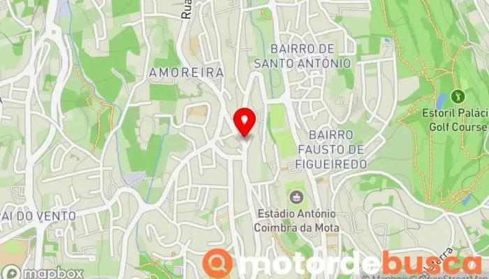 mapa de Farmácia da Amoreira Farmácia em Alcabideche