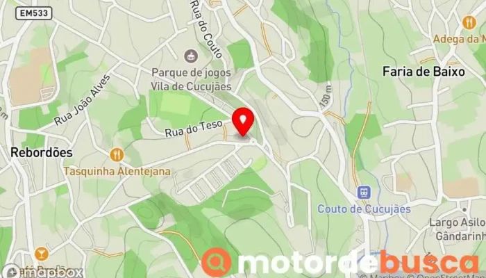Farmacia De Cucujaes Mapa - Rua Do Clube Desportivo De Cucujães 217