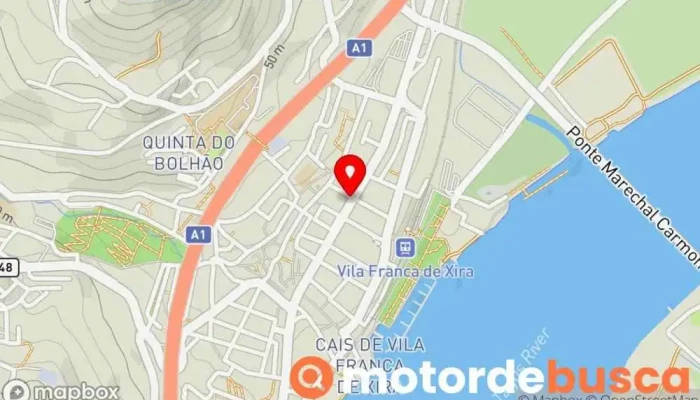 Farmacia Moderna Mapa - Vila Franca De Xira