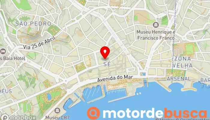 Farmacia Portuguesa Mapa - Funchal