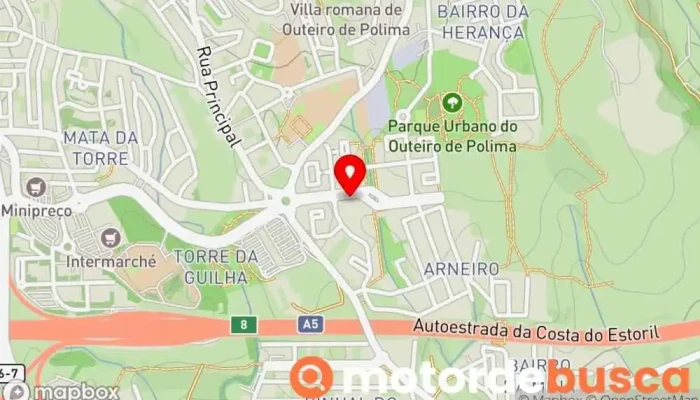 mapa de Farmacia Ribeiro Do Arneiro Farmácia em São Domingos de Rana