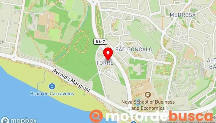 mapa de Farmácia São Gonçalo Farmácia em Carcavelos