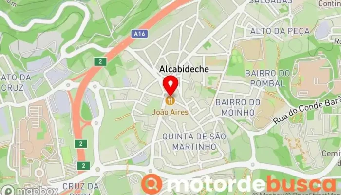 mapa de Farmácia Silveira Alcabideche Farmácia em Alcabideche