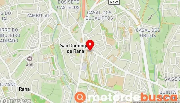 mapa de Farmácia Silveira São Domingos de Rana Farmácia em Carcavelos