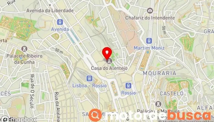 Farmacia Tanara Coliseu Mapa - Lisboa