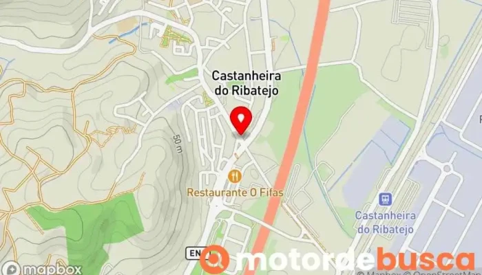 mapa de Farmácia Tejo Farmácia em Castanheira do Ribatejo