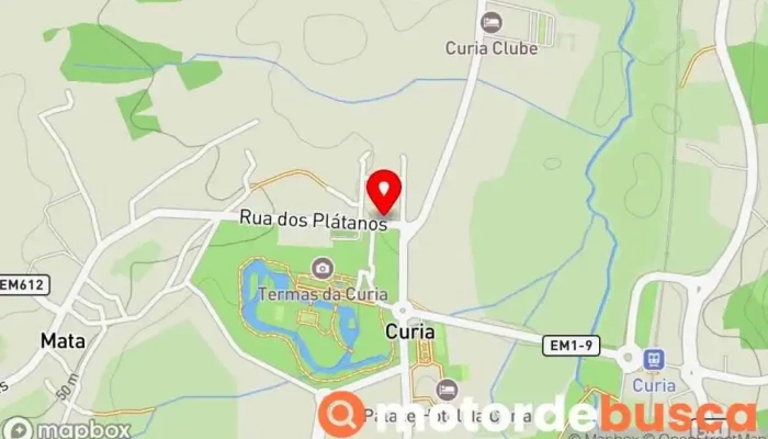 Farmacia Termal Da Curia Mapa - Tamengos