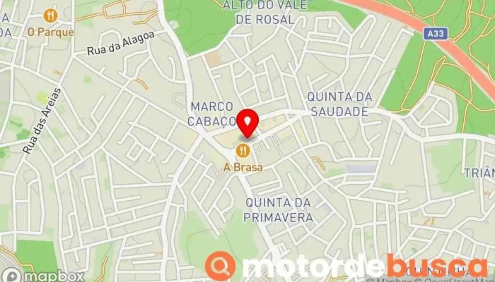 mapa de Farmácia Vieira Rosa Farmácia em Charneca de Caparica