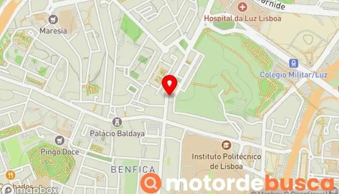 mapa de Farmácias GAP Farmácia em Lisboa