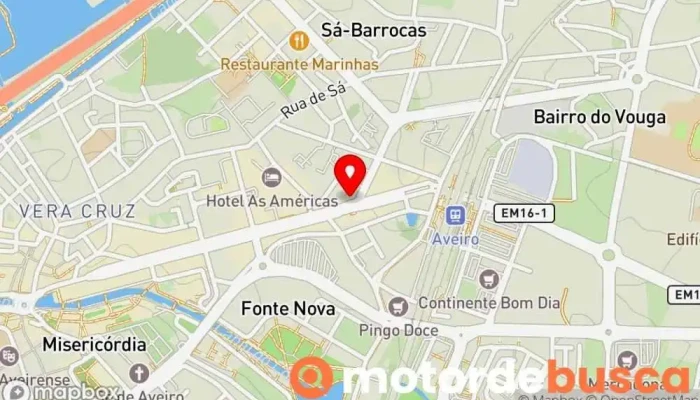 Girassol -  Mapa - Aveiro