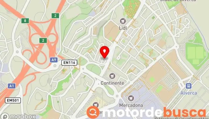 Graca Belo Vieira   Sociedade Unipessoal Lda Mapa - Alverca Do Ribatejo