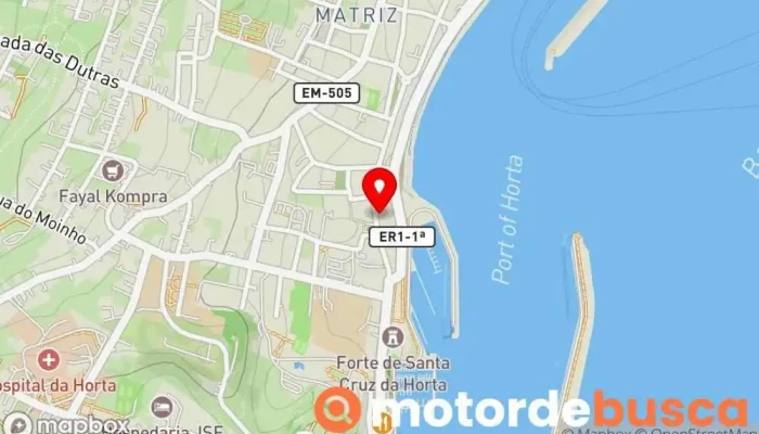 Maria Da Conceicao Rfd Bettencourt Unipessoal Lda Mapa - Horta