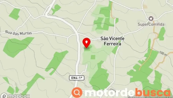 Sao Vicente De Ferreira Mapa - São Vicente Ferreira