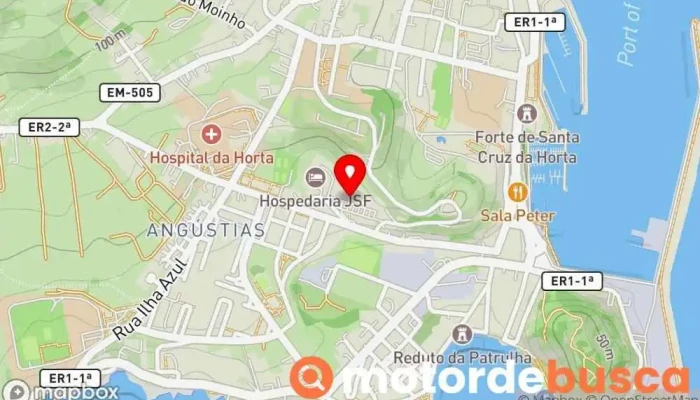 Wells Horta -  Mapa - Horta