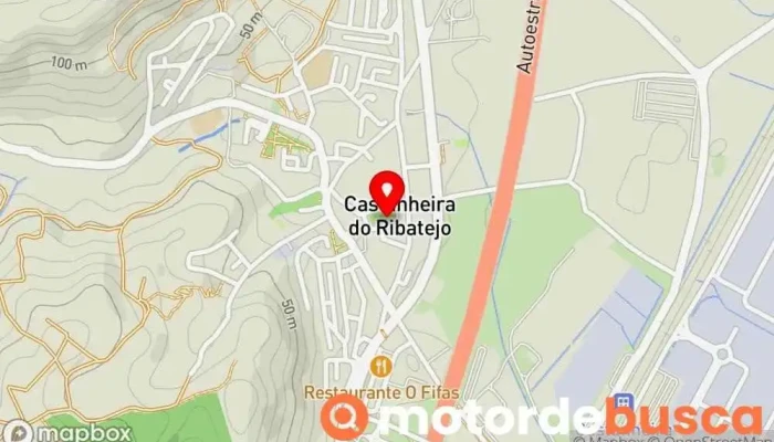 mapa de Well's Parafarmácia, Centro de saúde e beleza, Farmácia em Castanheira do Ribatejo