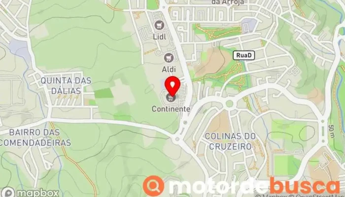 Wells Mapa - Odivelas