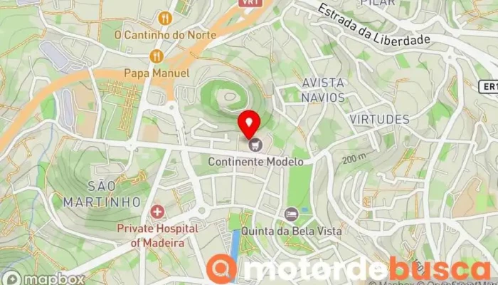 Wells Mapa - Funchal