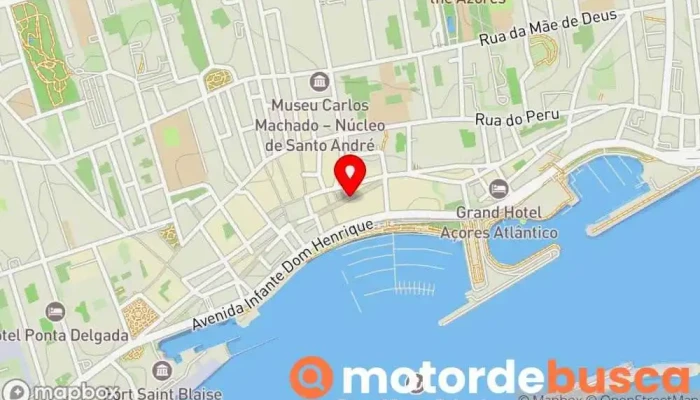 Wells Mercadores -  Mapa - Ponta Delgada